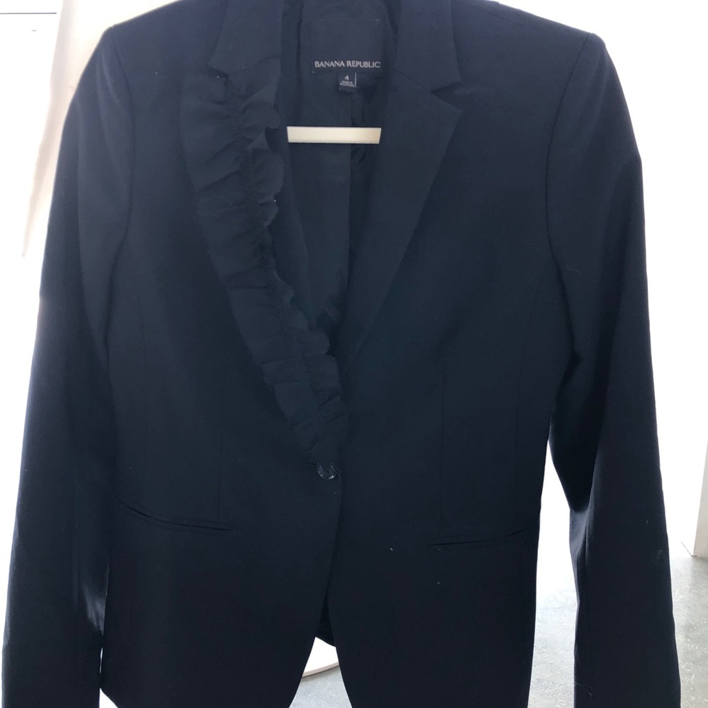 Banana republic black blazer